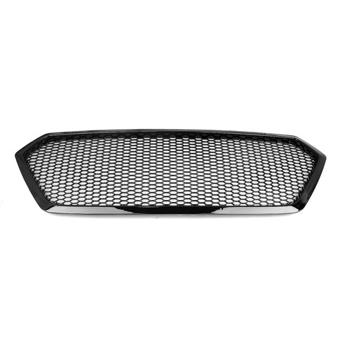 Parrilla de parachoques delantero malla para Subaru Legacy Outback 2015-2017 negro brillante - Imagen 2 de 16