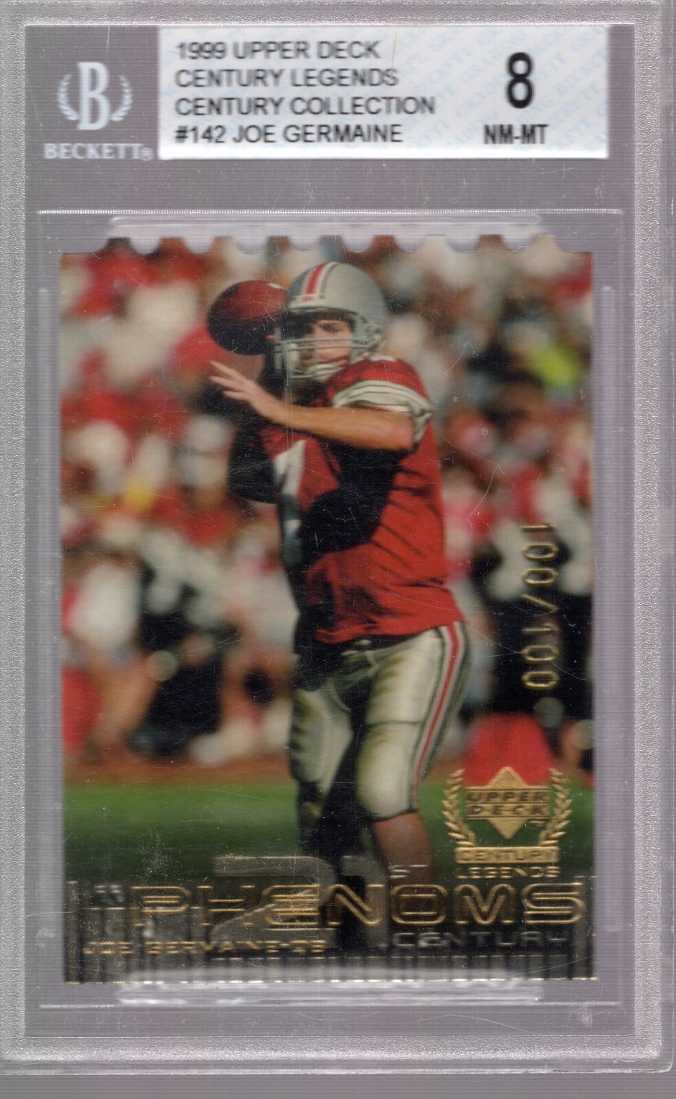 Joe Germaine Upper Deck Century Legends #142 Base