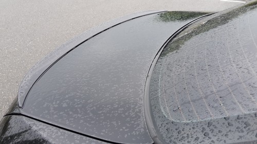 SCHWARZ Lackiert Slim Spoiler für  Passend für MITSUBISHI CARISMA Heckspoiler he - Bild 2 von 6