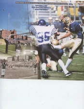 2001 THIEL COLLEGE "FIRST POINTS SCORED AT STOEBER FIELD" FOOTBALL PHOTOGRAPH