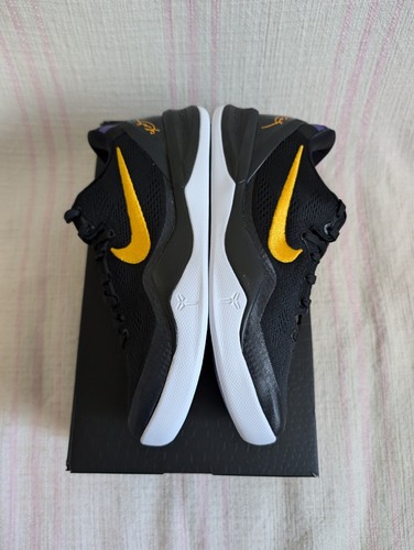 Nike Kobe 8 Protro LA Lakers Auswärts schwarz lila gold HF9550-001 Herren Schuhgröße 7,5 - Bild 10 von 14