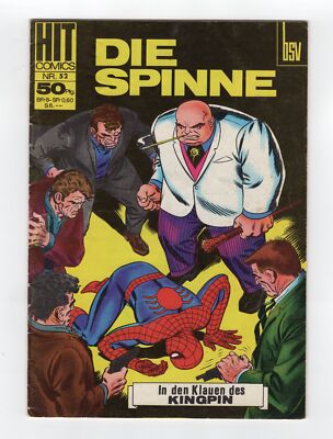 1967 MARVEL AMAZING SPIDER-MAN #51 2ND APP OF KINGPIN &1ST COVER KEY RARE GERMAN