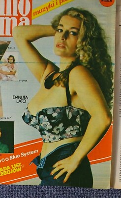 Danuta Lato MALGORZATA FABIANI mag.1989 Tina Turner,George Michael,Prince