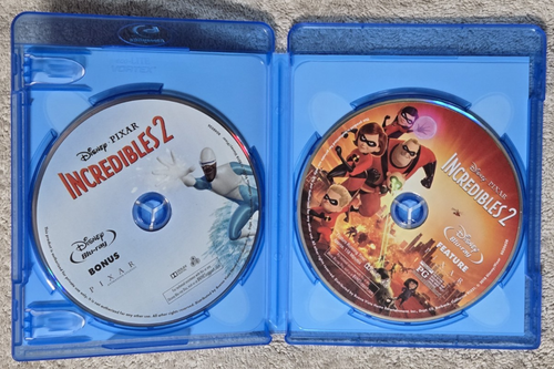 WALT DISNEY - INCREDIBLES 2 - BLU RAY & DVD COMBO - 2018 - CRAIG T. NELSON - Picture 8 of 9