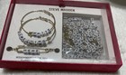 Steve Madden Interchangable Dice Hoop Earring and Chain Necklace Set — photo 3