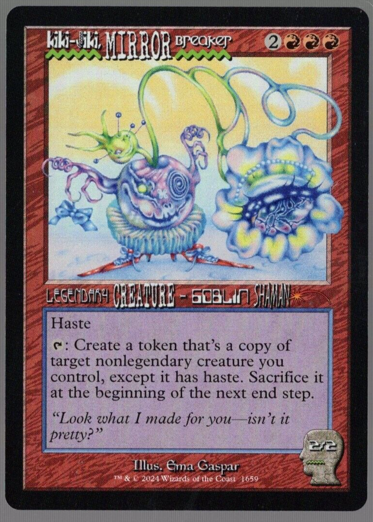 Kiki-Jiki Mirror Breaker 1659 Foil Brain Dead Secret Lair