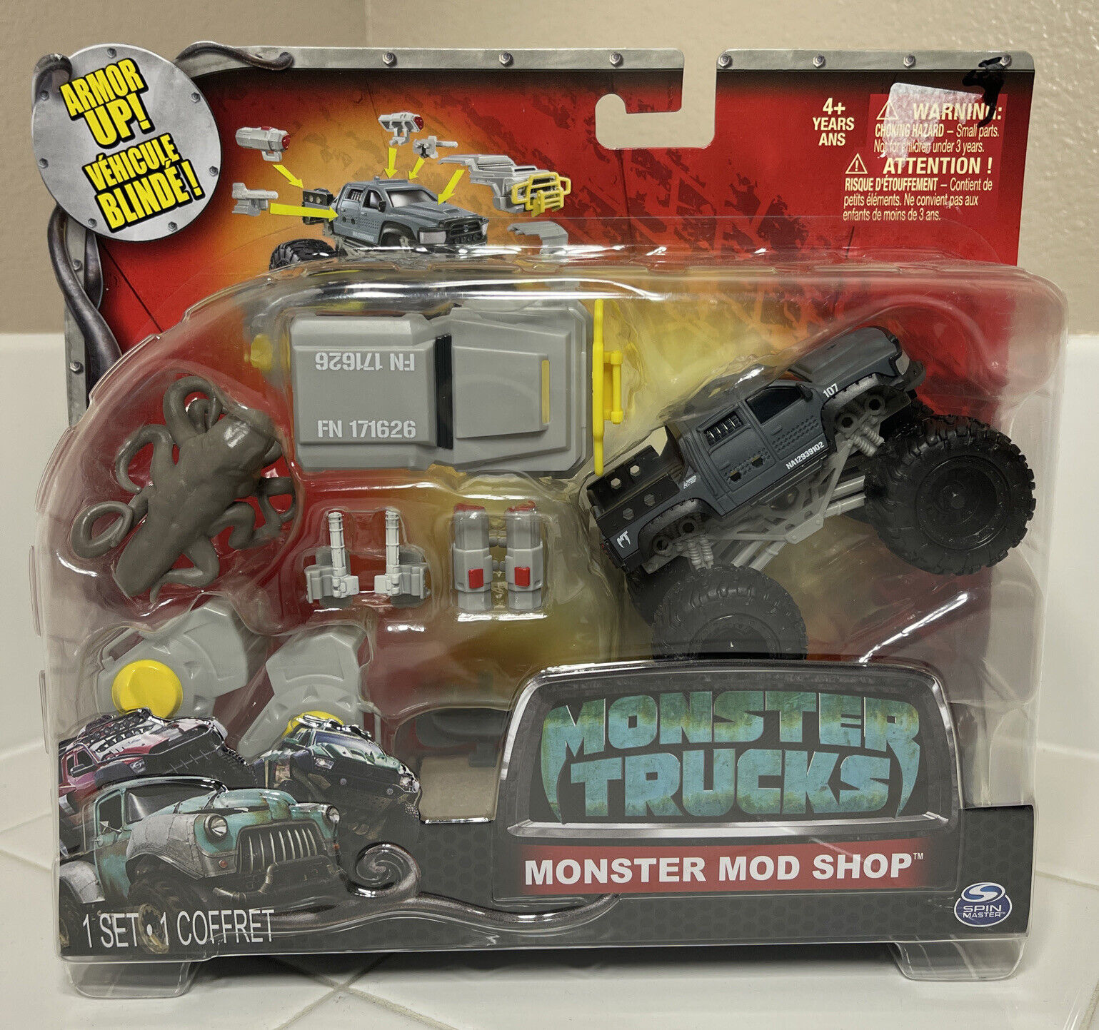 Monster Trucks Monster Mod Shop Modified Terravex Truck 164 Playset Damaged  Package Spin Master - ToyWiz