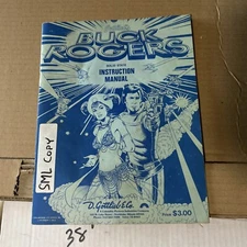 original Factory Buck Rogers Gottlieb Pinball arcade game Owners manual