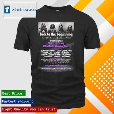 Metallica July 5th, 2025   Historic Villa Park T-Shirt