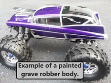 HPI Savage Grave Robber Lexan Truck Body Clear (Unpainted) HPI7167