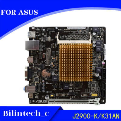 FOR ASUS J2900-K/K31AN VGA++EDP 4GB J1900 Integrated CPU Motherbroad Test ok