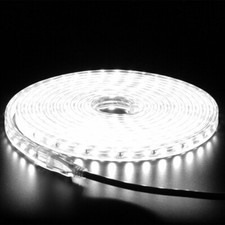 5050 Led Strip Light Flexible Tape Lighting Rope Home Outdoor With Us Plug 110v