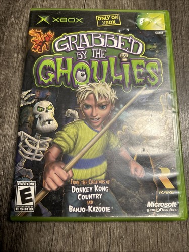 Grabbed by the Ghoulies (Microsoft Xbox, 2003) Complete W/ Manual CIB Tested - Picture 1 of 3