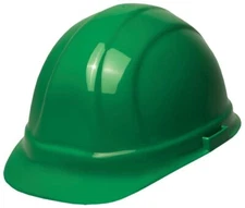 ERB 19138 Omega II Cap Style Hard Hat with Slide Lock Green Medium