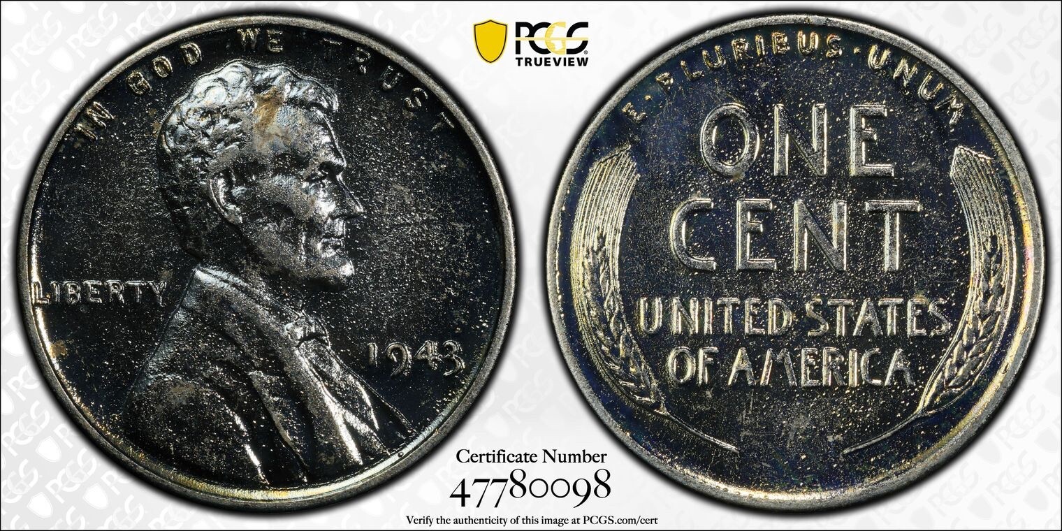 1943 D/S/P steel penny eBay