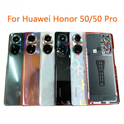 Housing Glass Battery Back Door Cover Case For Huawei Honor 50 / 50 Pro 