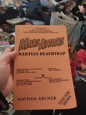 Archer Mars Attacks: Martian deathtrap uncorrected proof arc advance