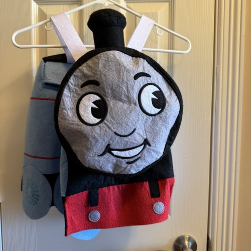 POTTERY BARN Kids Unisex Toddler THOMAS #1 Tank Engine TRAIN 3D Costume sz 3T