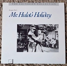 Mr. Hulot's Holiday Laserdisc JacquesTati Criterion 2 Disc Set