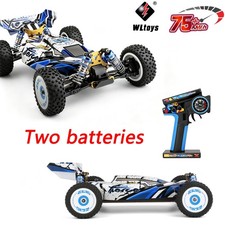 Wltoys New 124017 1/12 2.4G Racing RC Cars 4WD Brushless Motor 75Km/H Toys