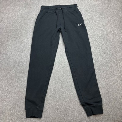Nike Trainingshose Erwachsene klein schwarz Swoosh Y2K Fleece Baggy Hip Hop Jogginghose Herren