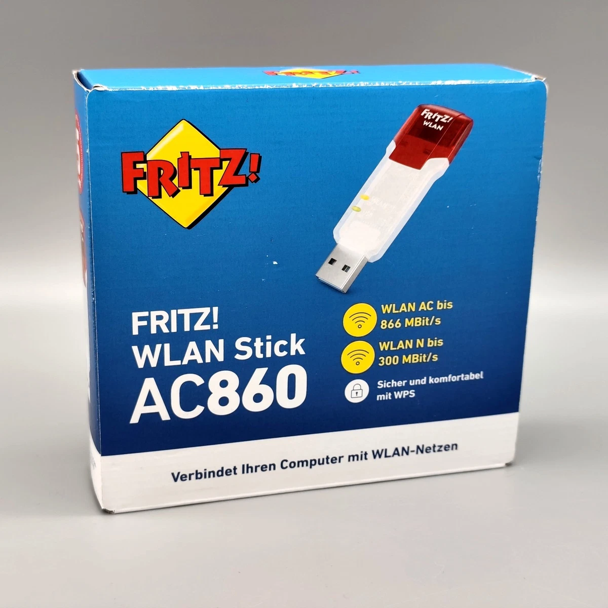 AVM FRITZ!WLAN Stick AC 860 (866 Mbps (5 GHz), 300 Mbps (WLAN