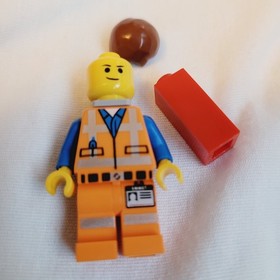 LEGO&reg; Emmet  - The Lego Movie -  (tlm018) Minifigure with Piece of Resistance
