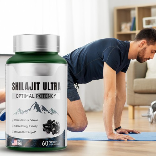 Flynew Shilajit Potenza Ultra Ottimale, Estratto di Shilajit con L-Arginina 60CT - Foto 6 di 12