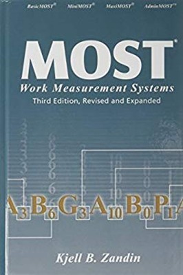 Most Work Measurement Systems Hardcover K. B. Zandin