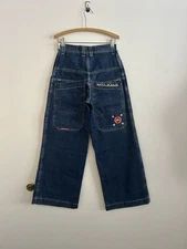 Vtg Y2K Jnco Tribal Target Wide Leg Jeans Size 28-29x30 Rare