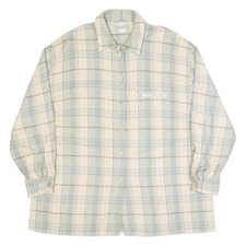 Tru Casual Camicia Flanella Donna Grigia A Quadri Manica Lunga L