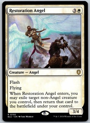 Restoration Angel R Commander: Bloomburrow 150 NM