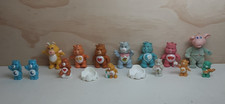 80's Kenner Care Bears Poseable Mini 12 Figures Dozer Butterbear READ