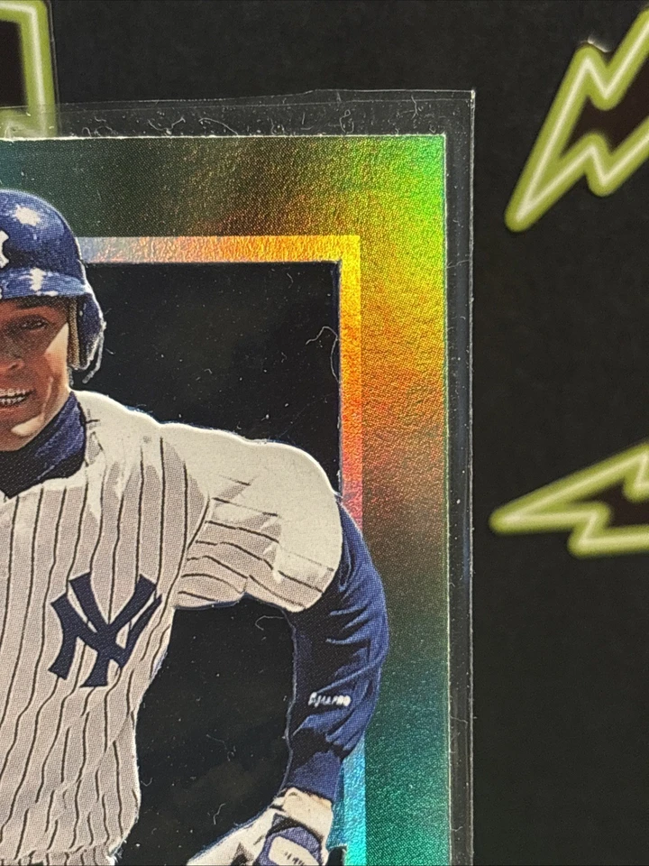 1997 Skybox E-X 2000 - DEREK JETER #33 - Beautiful Acetate New York YANKEES HOF - Image 3 of 4