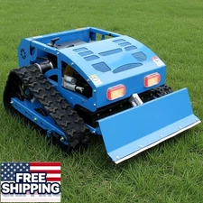 Remote Control 2-in-1 Lawn Mower & Snow Blower, Gasoline 9HP Mowing Height 200mm