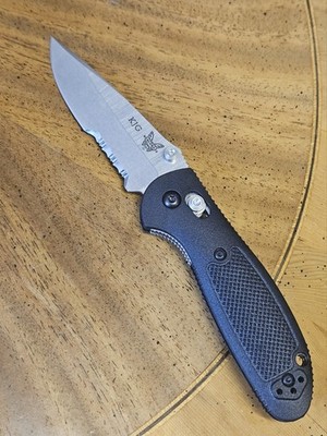 Benchmade 556 Mini Griptilian Combo Blade S30V Pardue Design