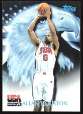 2000-01 Topps Team USA Allan Houston #70 USA Basketball