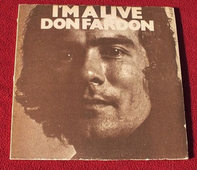 Vinyl LP* Don Fardon    I'm Alive (1970) *RAR *Schweden Pressung*