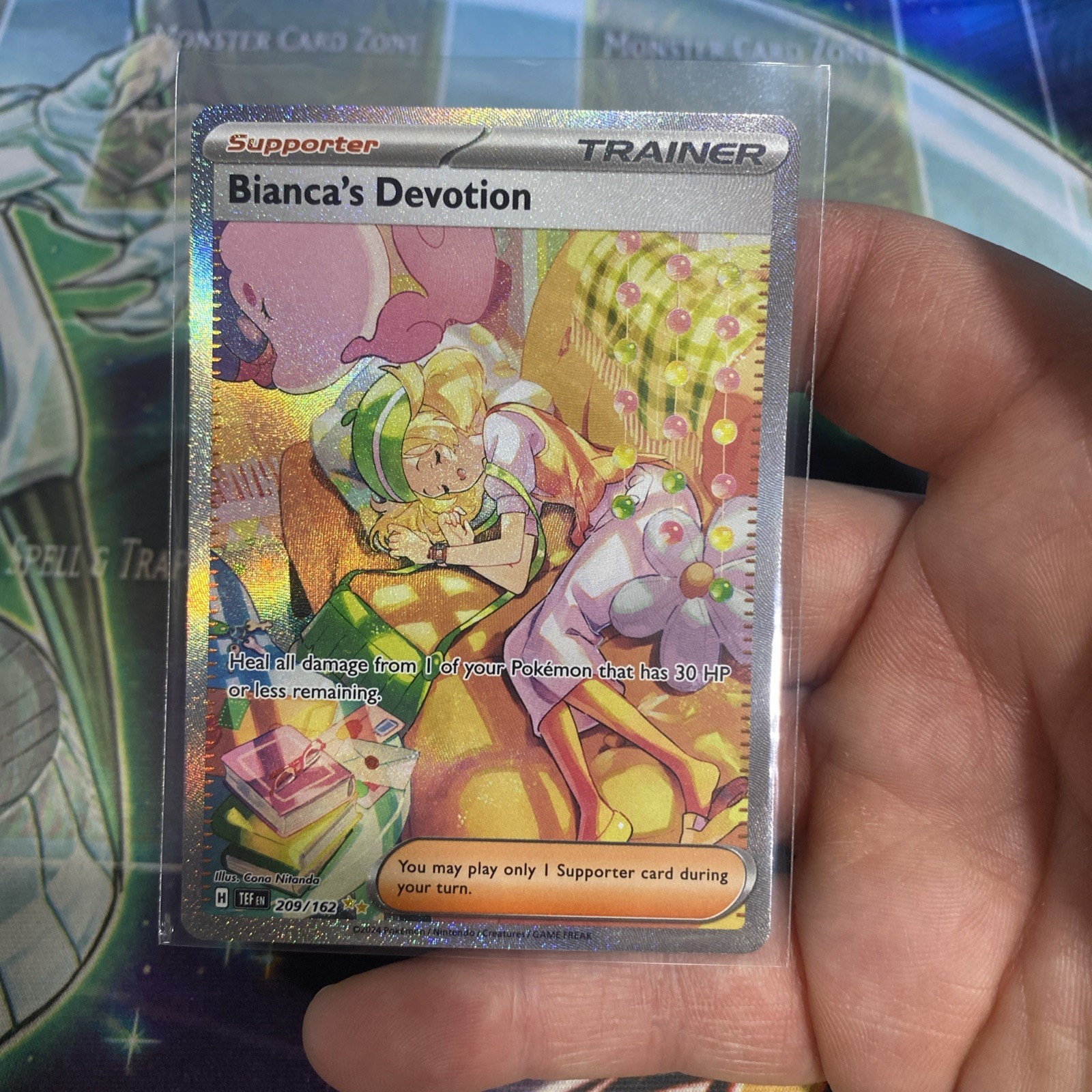 Bianca's Devotion NM SIR Temporal Forces 209/162 Pokemon TCG