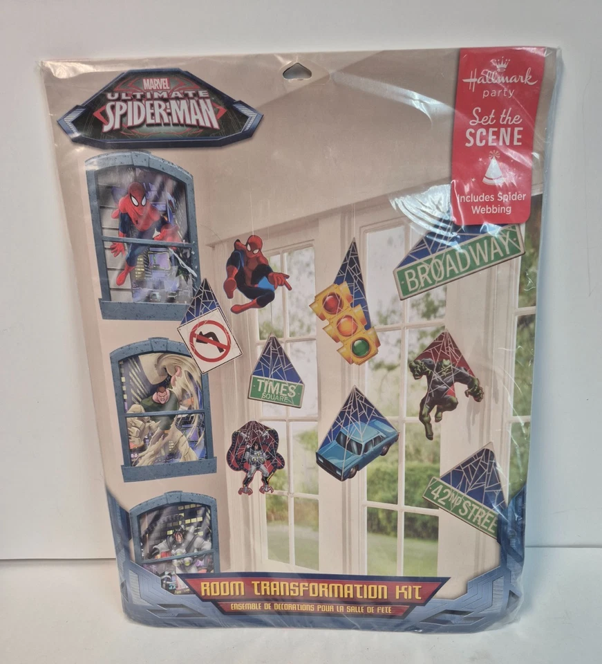 DISNEYS SPIDERMAN ДЕНЬ РОЖДЕНИЯ ВЕЧЕРИНКИ РАСХОДНЫЕ МАТЕРИАЛЫ И УКРАШЕНИЯ СОВЕРШЕННО НОВЫЙ - Изображение 4 из 4