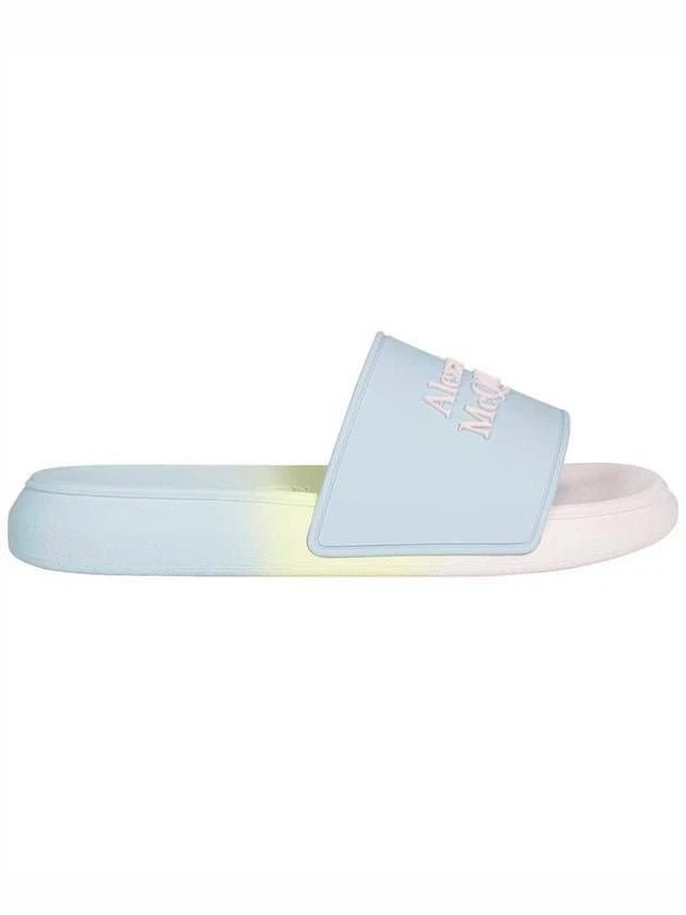 Pantofole Alexander McQueen con toppa logo 133032893