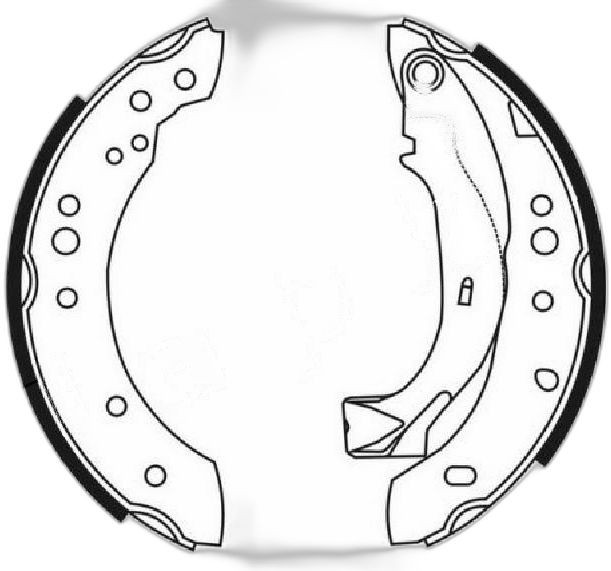 Fits JAPKO 550226 BRAKE SHOE SET
