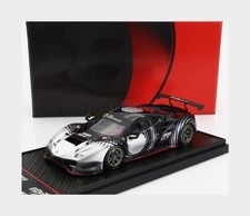 Bbr-Models Bbrc255C Ferrari - 488 Gt Modified 2020 - Blue Silver - 1/43