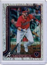 Whit Merrifield 2025 Topps Series 2 - #429 Sandglitter - Atlanta Braves