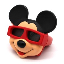 Viewmaster Mickey Mouse Viewer Red Model L Orange Lever View-Master Toy