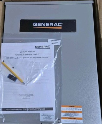 Generac RXSC200A3 Non-Service Rated 200 Amp Automatic Transfer Switch
