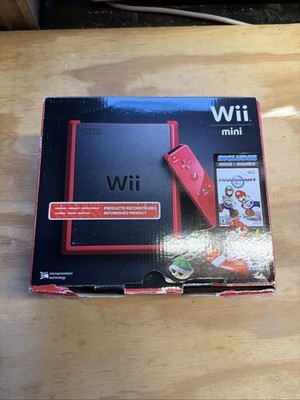 Nintendo Wii Mini Red Console Original Box Only Empty Box OEM