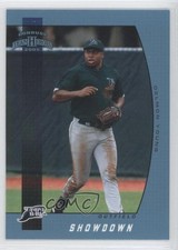2005 Donruss Team Heroes Showdown Blue Delmon Young #305 0b5