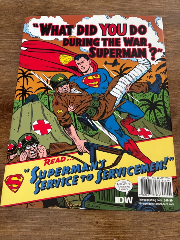 1943-1946年超人星期日页面DC漫画精装图画小说书1 J350 — 第 2/2 张图片