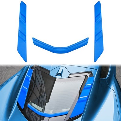 for Corvette C8 Stingray Z51 Z06 E-Ray 2020-25 Rear Engine Bay Vent Block Cover